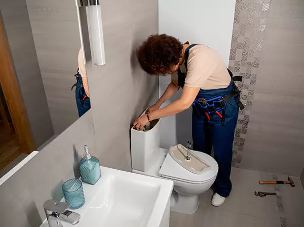 Bathroom Plumbing in Garfield