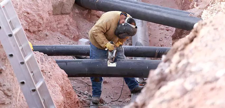 Water Line Replacement in Garfield